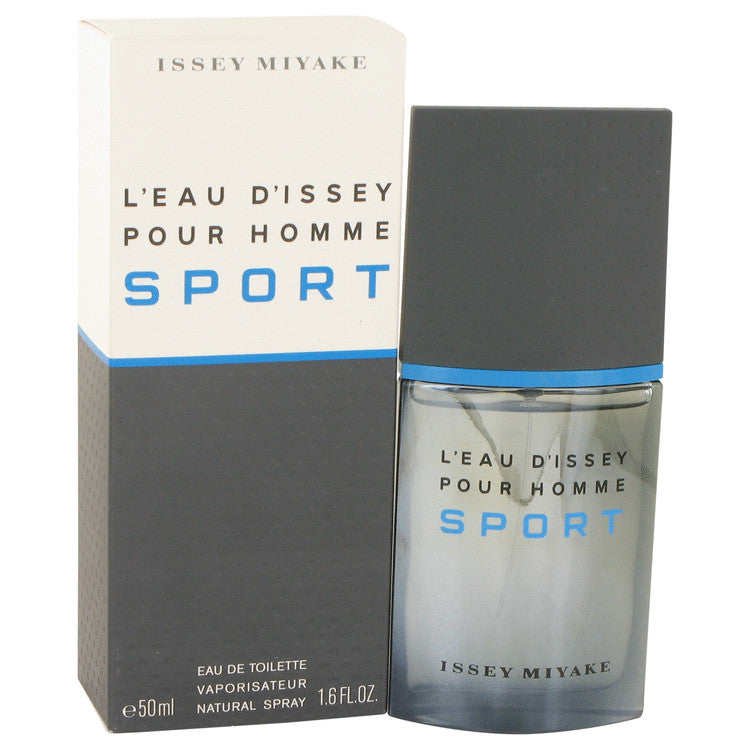 L'eau D'Issey Pour Homme Sport by Issey Miyake Eau De Toilette Spray 1.7 oz for Men