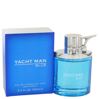 Yacht Man Blue by Myrurgia Eau De Toilette Spray 3.4 oz for Men