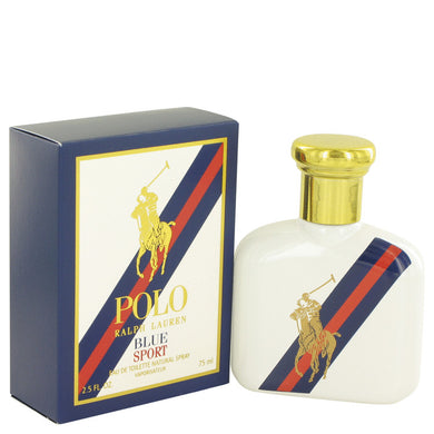 Polo Blue Sport by Ralph Lauren Eau De Toilette Spray 2.5 oz for Men