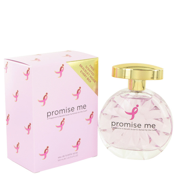 Promise Me by Susan G Komen For The Cure Eau De Toilette Spray 3.4 oz for Women