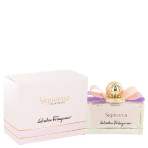 Signorina by Salvatore Ferragamo Eau De Toilette Spray 3.4 oz for Women