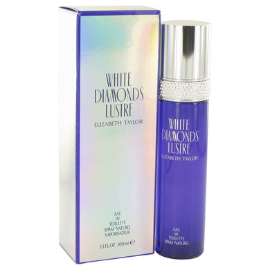 White Diamonds Lustre by Elizabeth Taylor Eau De Toilette Spray 3.3 oz for Women