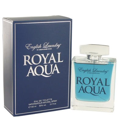 Royal Aqua by English Laundry Eau De Toilette Spray 3.4 oz for Men