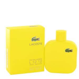 Lacoste Eau De Lacoste L.12.12 Jaune by Lacoste Eau De Toilette Spray 3.4 oz for Men