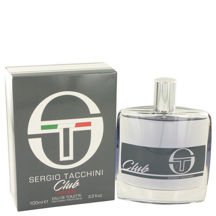 Sergio Tacchini Club Intense by Sergio Tacchini Eau De Toilette Spay 3.3 oz for Men