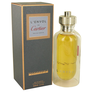 L'envol de Cartier by Cartier Eau De Parfum Spray Refillable 3.3 oz for Men