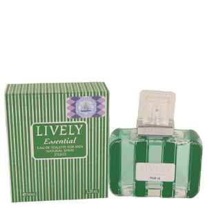 Lively Essential by Parfums Lively Eau De Toilette Spray 3.3 oz for Men