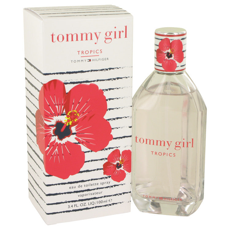 Tommy Girl Tropics by Tommy Hilfiger Eau DE Toilette Spray 3.4 oz for Women