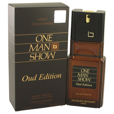 One Man Show Oud Edition by Jacques Bogart Eau De Toilette Spray 3.4 oz for Men