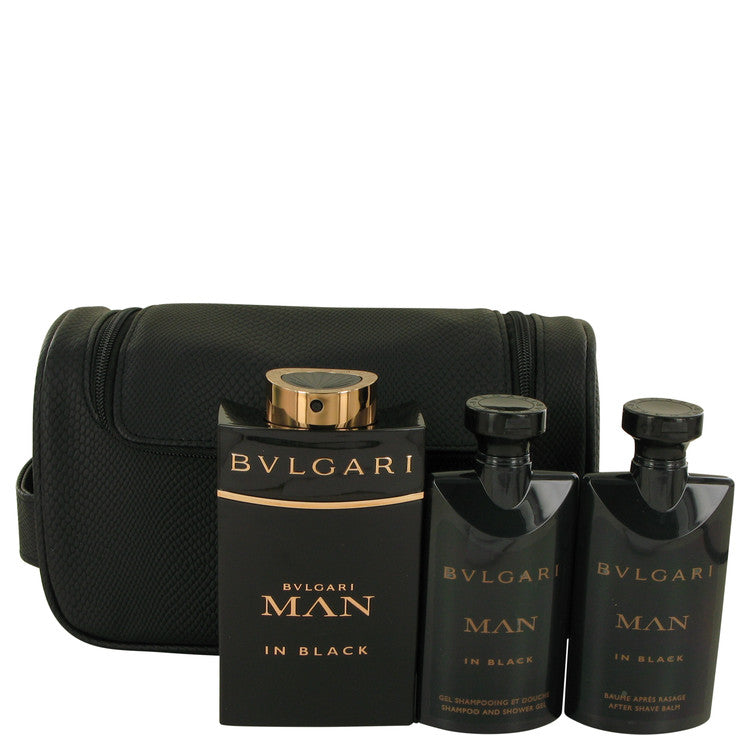 Bvlgari Man In Black by Bvlgari Gift Set -- for Men