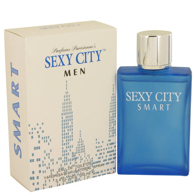 Sexy City Smart by Parfums Parisienne Eau De Toilette Spray 3.3 oz for Men