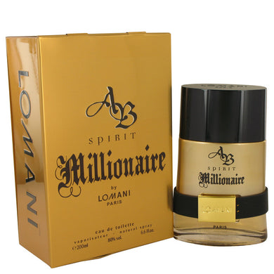 Spirit Millionaire by Lomani Eau De Toilette Spray 6.7 oz for Men