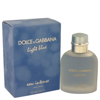 Light Blue Eau Intense by Dolce & Gabbana Eau De Parfum Spray 3.3 oz for Men