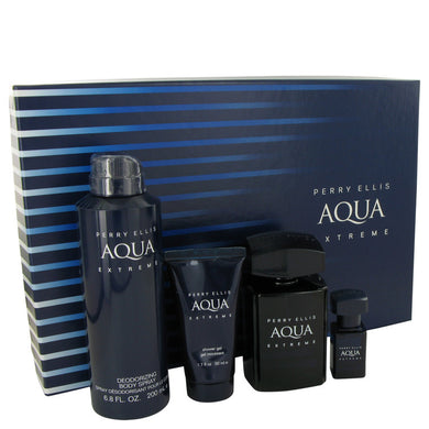 Perry Ellis Aqua Extreme by Perry Ellis Gift Set -- for Men