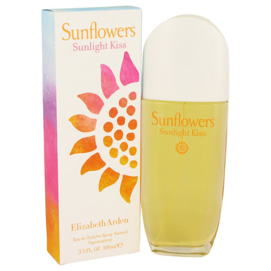 Sunflowers Sunlight Kiss by Elizabeth Arden Eau De Toilette Spray 3.4 oz for Women