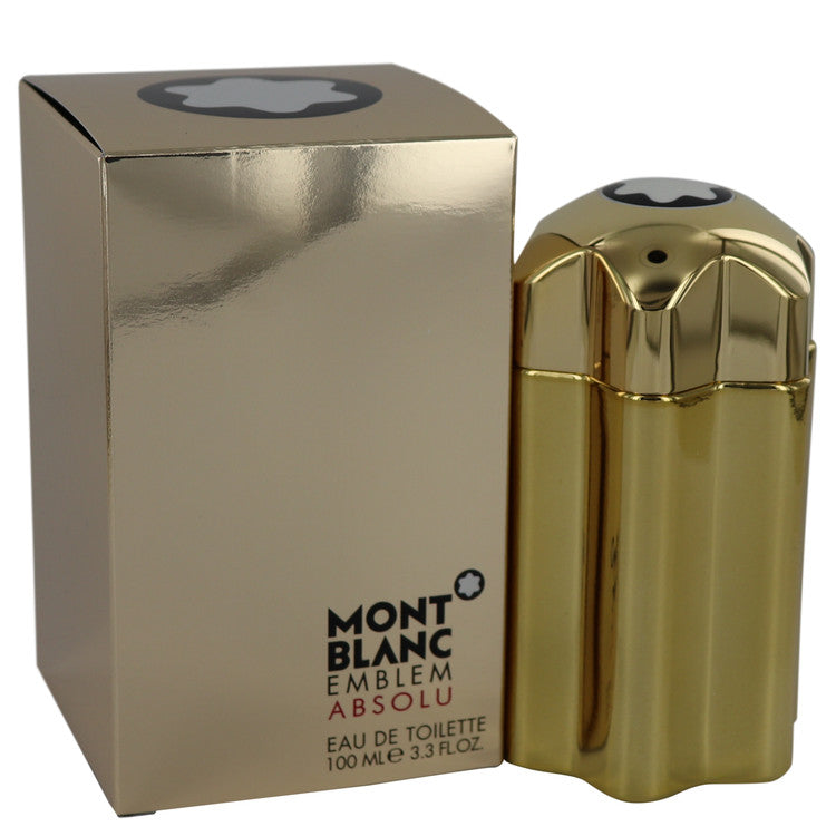 Montblanc Emblem Absolu by Mont Blanc Eau De Toilette Spray 3.4 oz for Men