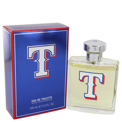 Texas Rangers by Texas Rangers Eau De Toilette Spray 3.4 oz for Men