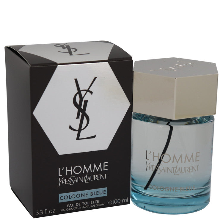 L'homme Bleue by Yves Saint Laurent Eau De Toilette Spray 3.4 oz for Men