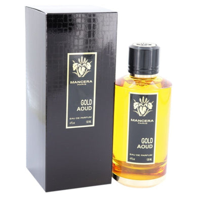 Mancera Gold Aoud by Mancera Eau De Parfum Spray (Unisex) 4 oz for Women