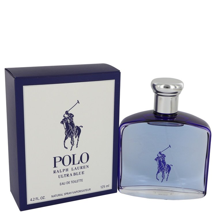 Polo Ultra Blue by Ralph Lauren Eau De Toilette Spray 4.2 oz for Men