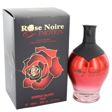 Rose Noire Emotion by Giorgio Valenti Eau De Parfum Spray 3.3 oz for Women