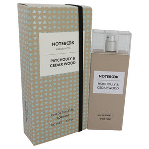 Notebook Patchouly & Cedar Wood by Selectiva SPA Eau De Toilette Spray 3.4 oz for Men