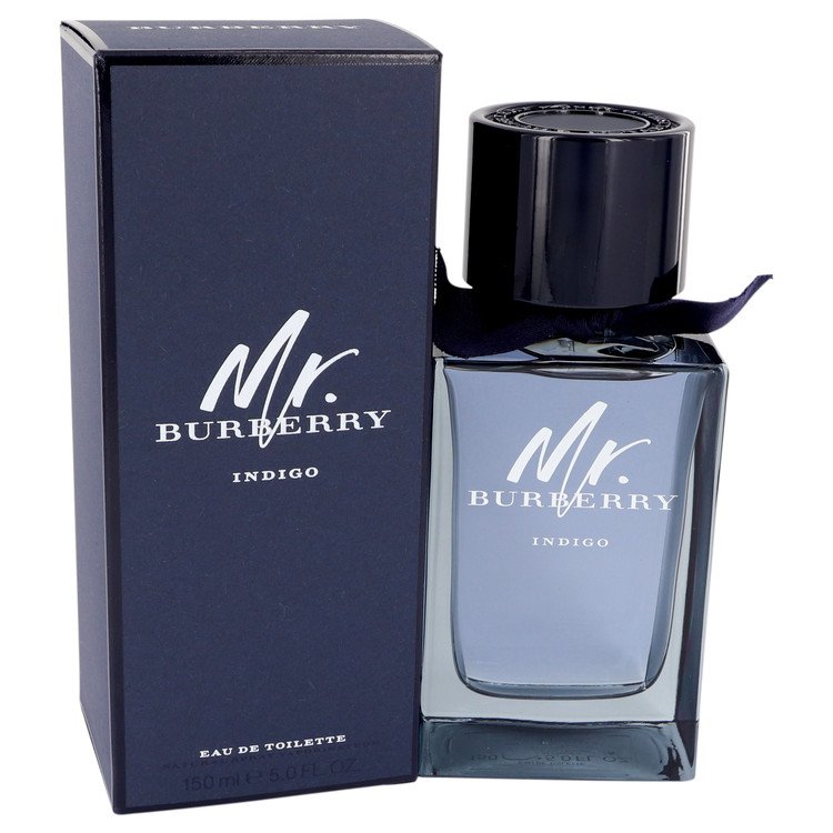 Mr Burberry Indigo by Burberry Eau De Toilette Spray 5 oz for Men