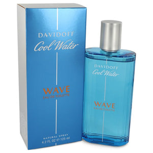 Cool Water Wave by Davidoff Eau de Toilette Spray 4.2 oz for Men