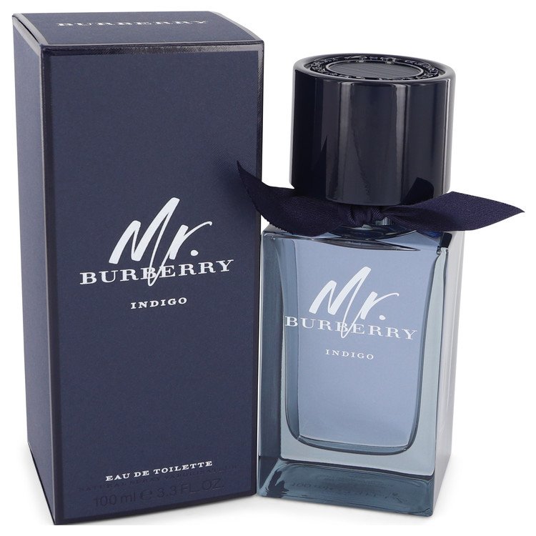 Mr Burberry Indigo by Burberry Eau De Toilette Spray 3.3 oz for Men