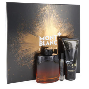 Montblanc Legend Night by Mont Blanc Gift Set -- for Men