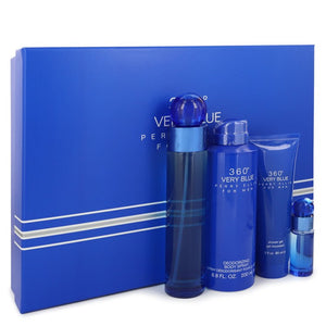 Perry Ellis 360 Very Blue by Perry Ellis Gift Set -- for Men