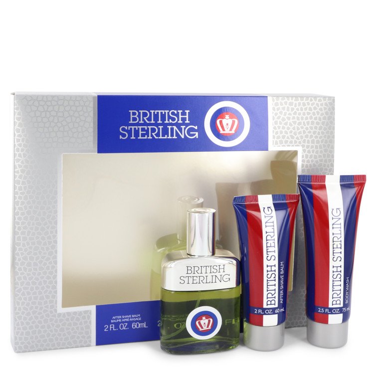 BRITISH STERLING by Dana Gift Set -- for Men