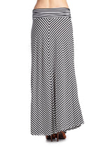 Christine V Chevron Stripe Maxi Skirt