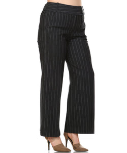 Larry Levine Pinstripe Pants - WholesaleClothingDeals - 2