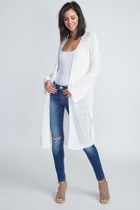 Women's Long Knit Thin Cardigan