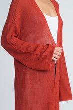 Women's Long Knit Thin Cardigan