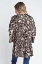 Women's European Style Leopard Printed Cardigan