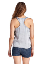 Urban Love Printed Tie Dye Racerback Tank