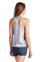 Urban Love Printed Tie Dye Racerback Tank