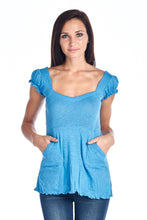 Urban Love Flutter Sleeve Top
