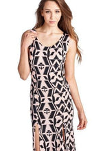 Urban Love Sleeveless Maxi Dress with Front Slits