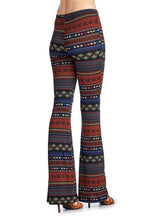 Urban Love Geo Stripe Flare Pants