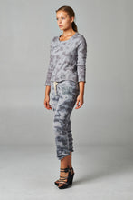 Mambo Tie Dye French Terry Long Sleeve Screened Sweatshirt