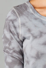 Mambo Tie Dye French Terry Long Sleeve Screened Sweatshirt