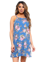 Women's Floral Tank Dress