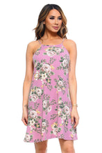 Women's Floral Tank Dress