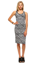 Women's Aztec Racer Back Tank Dress