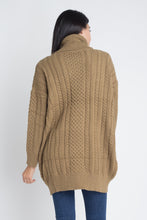 Women's Loose Fit Turtleneck Sweater