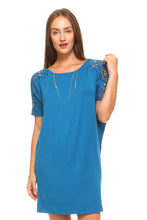 Women's Crochet Sleeve Dress