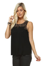 Women's Mixed Stripe Sleeveless Top